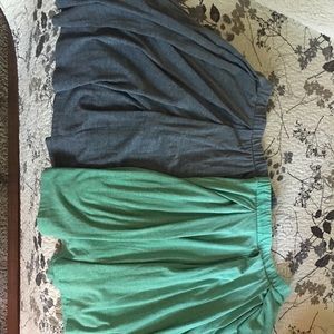 LuLaRoe Madison skirts, lot of 2!!!